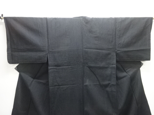  Kansai　綿麻縞織出し男物浴衣（キングサイズ）